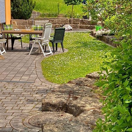 Ferienwohnung Gerne-Da Grossrinderfeld Esterno foto