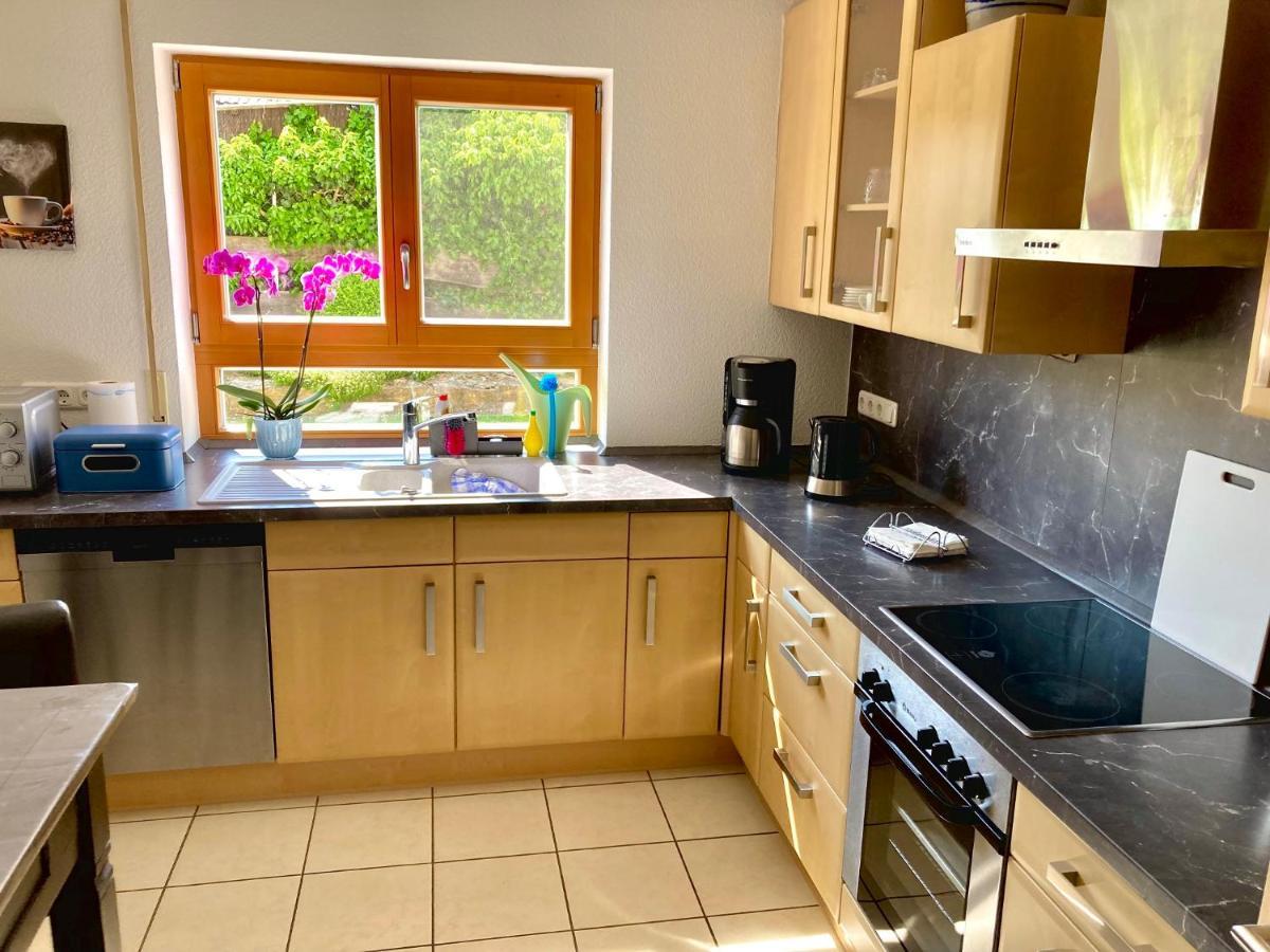 Ferienwohnung Gerne-Da Grossrinderfeld Esterno foto