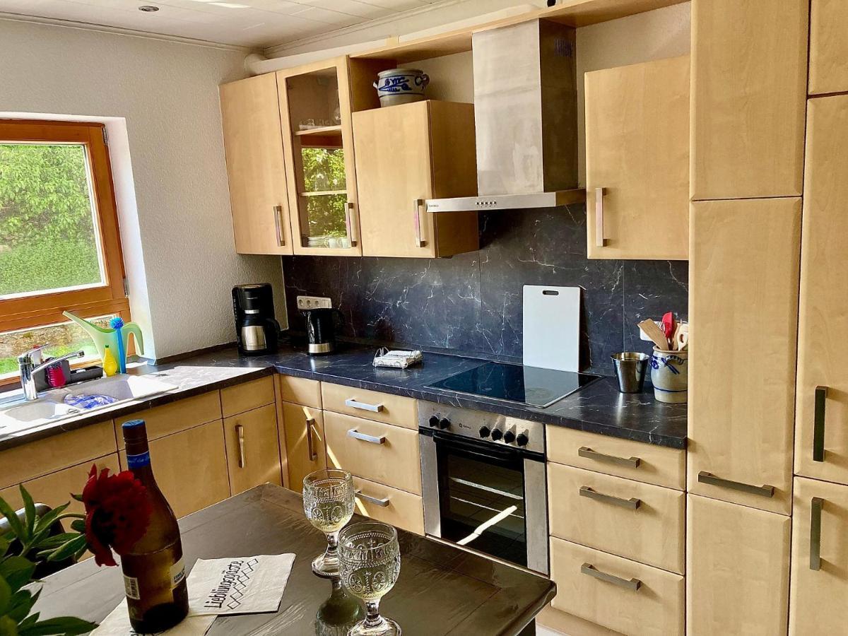Ferienwohnung Gerne-Da Grossrinderfeld Esterno foto