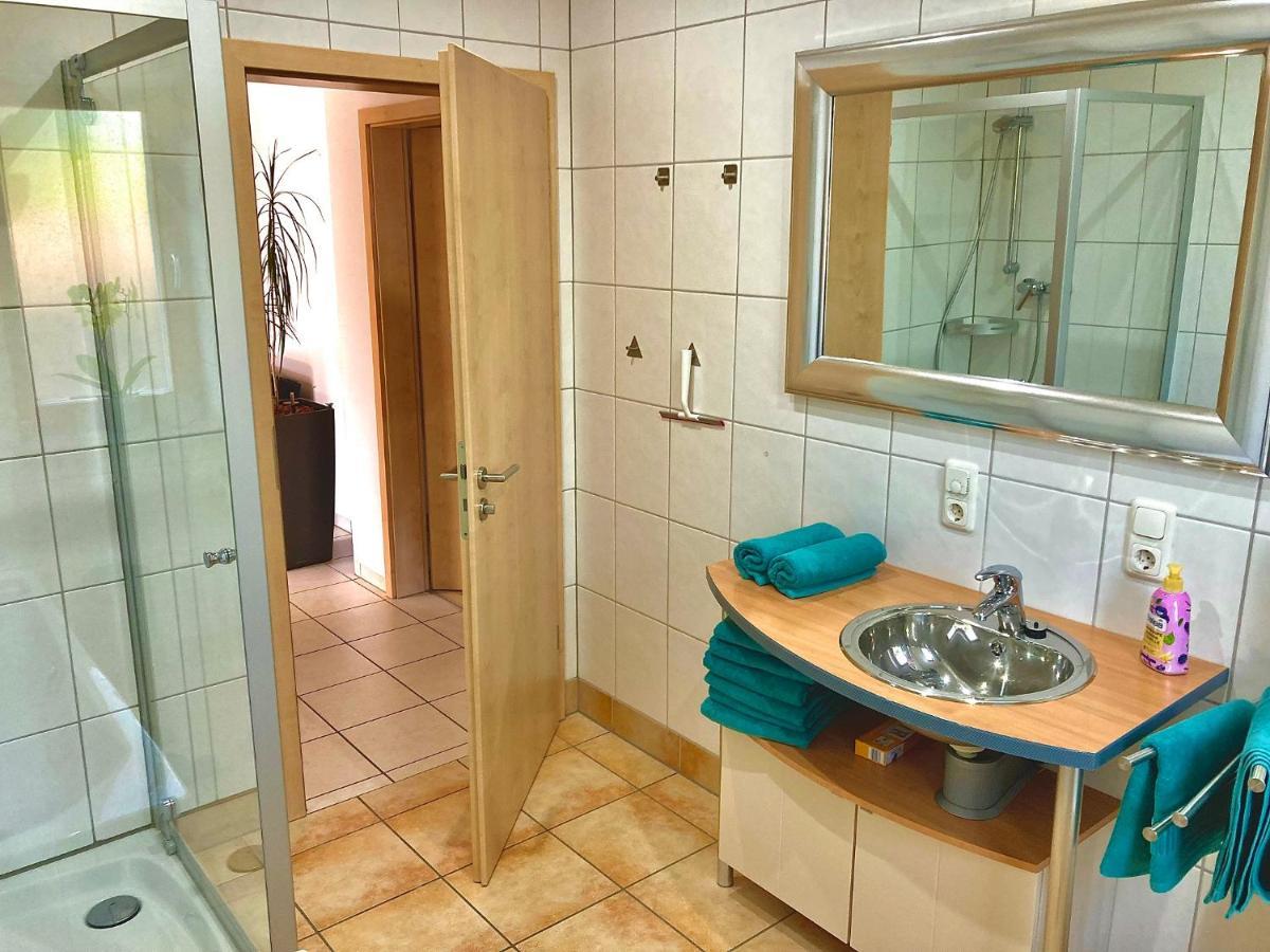 Ferienwohnung Gerne-Da Grossrinderfeld Esterno foto