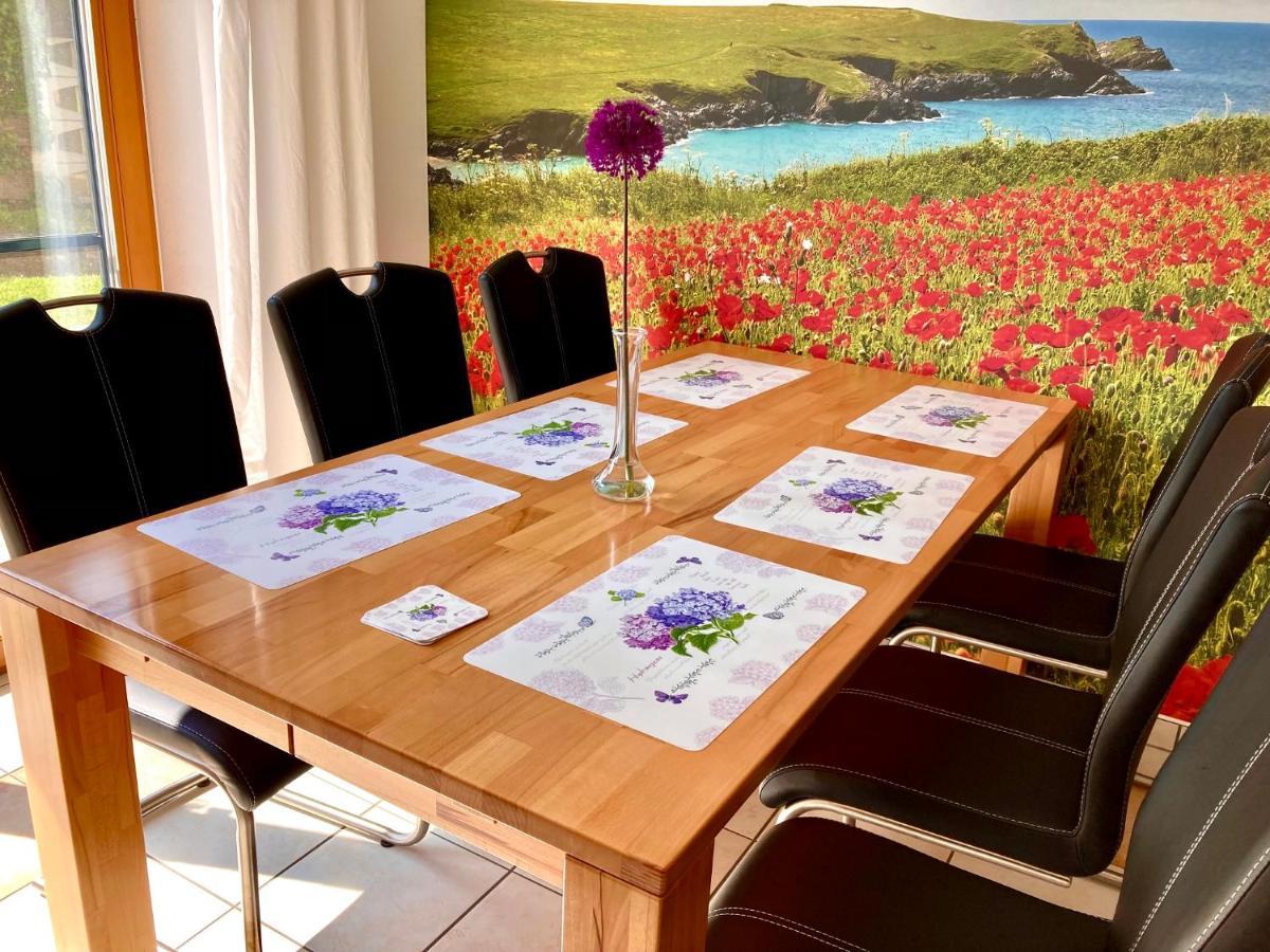 Ferienwohnung Gerne-Da Grossrinderfeld Esterno foto